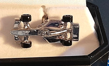 CUFF LINKS - Rhodium-Plated