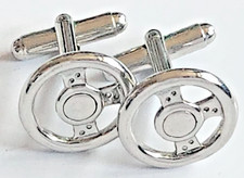 CUFFLINKS STEEL SILVER
