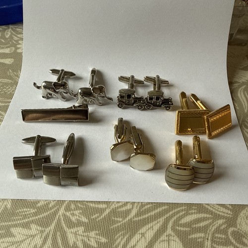 Cuff link bundle gold - bundle, and