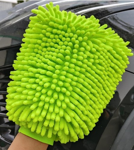 Chenille car wash mit - car, /