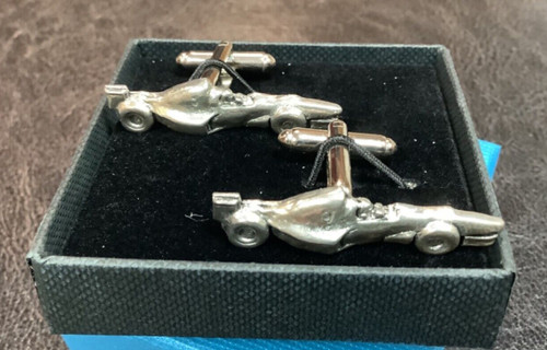 Racing car english silver - racing,