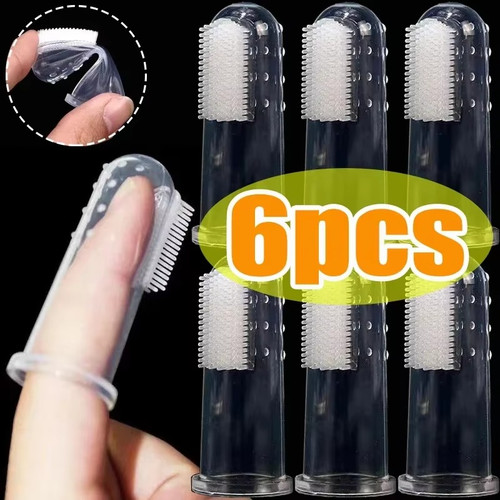Silicone soft pet - pet, finger