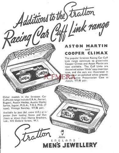 Stratton jewellery racing car - jewellery,